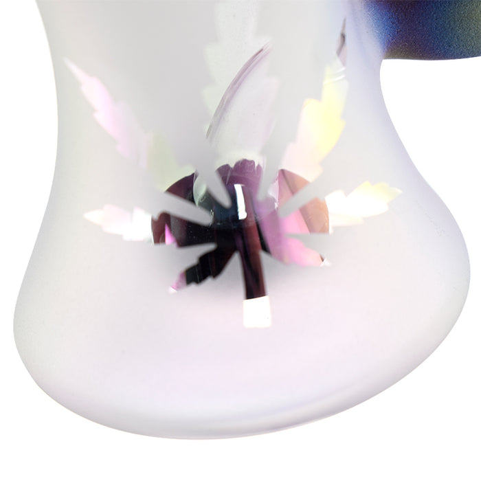 Science Glass Shower Head Mini Dab Rig Kit Series-Black Gold