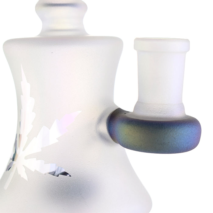 Science Glass Shower Head Mini Dab Rig Kit Series-Black Gold