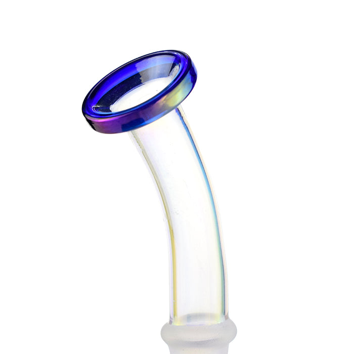 Science Glass Shower Head Mini Dab Rig Kit Series-Blue Gold