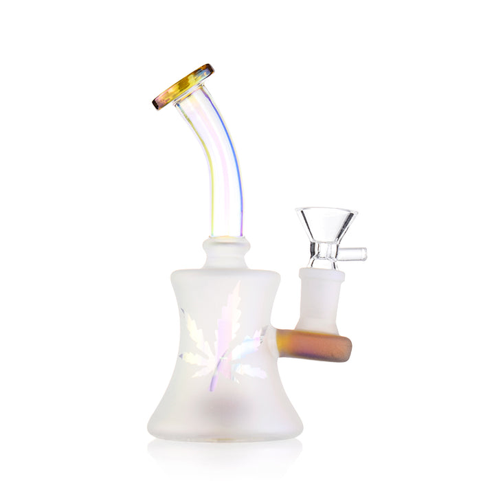 Science Glass Shower Head Mini Dab Rig Kit Series-Brown