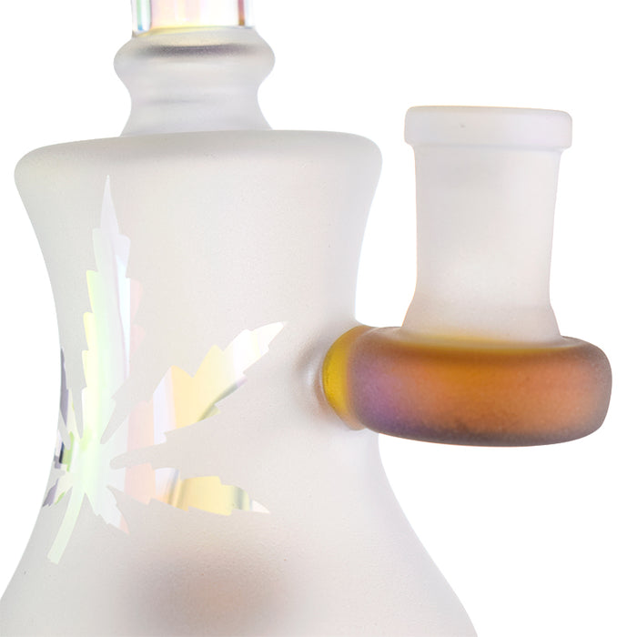 Science Glass Shower Head Mini Dab Rig Kit Series-Brown