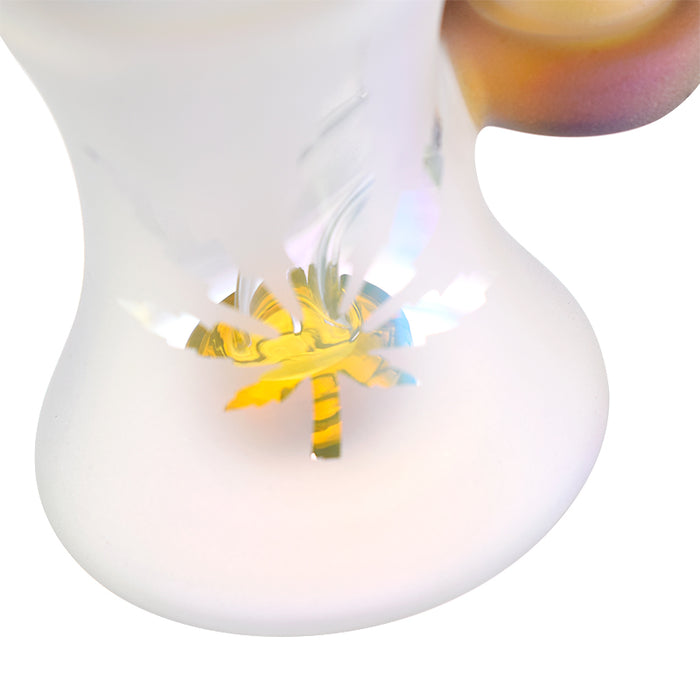 Science Glass Shower Head Mini Dab Rig Kit Series-Brown