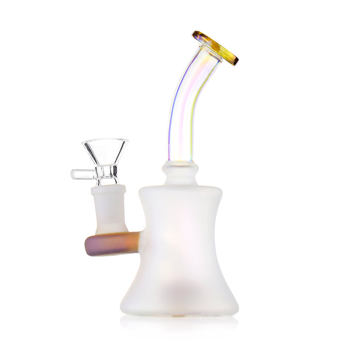 Science Glass Shower Head Mini Dab Rig Kit Series-Brown