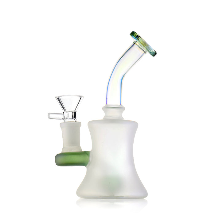 Science Glass Shower Head Mini Dab Rig Kit Series-Green