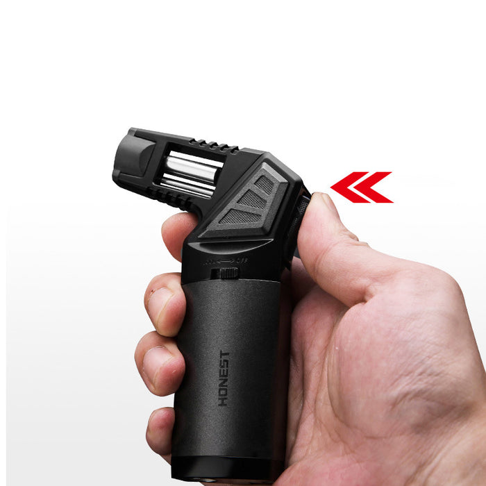 Single Jet Powerful Blow Flame Torch Adjustable Lighter