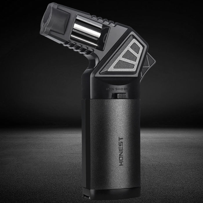 Single Jet Powerful Blow Flame Torch Adjustable Lighter