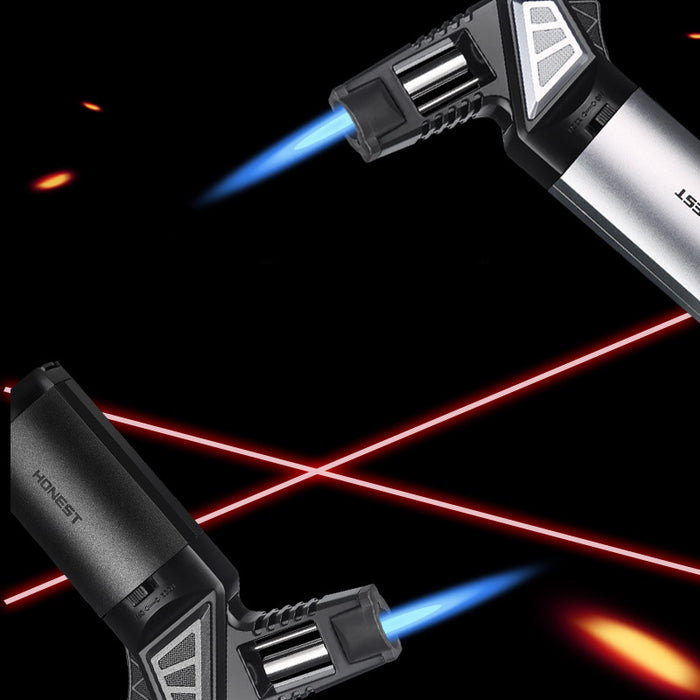 Single Jet Powerful Blow Flame Torch Adjustable Lighter