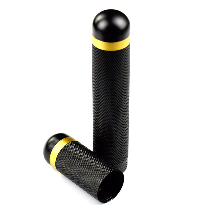 Single Tube Classic Aluminum Travel Case Storage Black