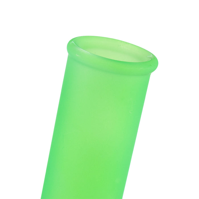 Smoker Bar Spray Series Round Base Beaker Bong - Green