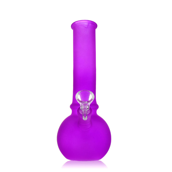 Smoker Bar Spray Series Round Base Beaker Bong - Purple