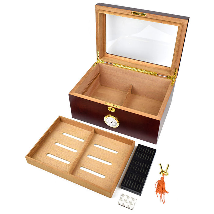 Spanish cedar Wood Cigar Humidors