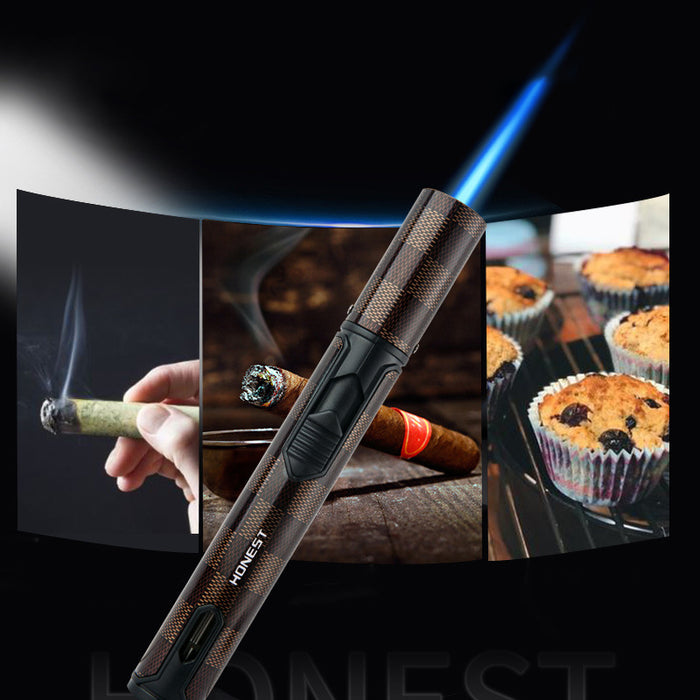 Straight-Through Portable Outdoor Lighter