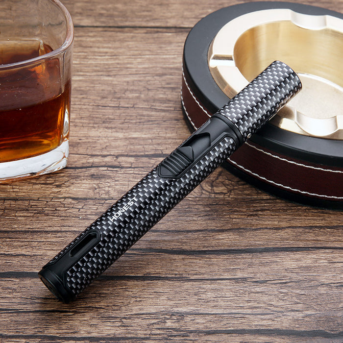 Straight-Through Portable Outdoor Lighter