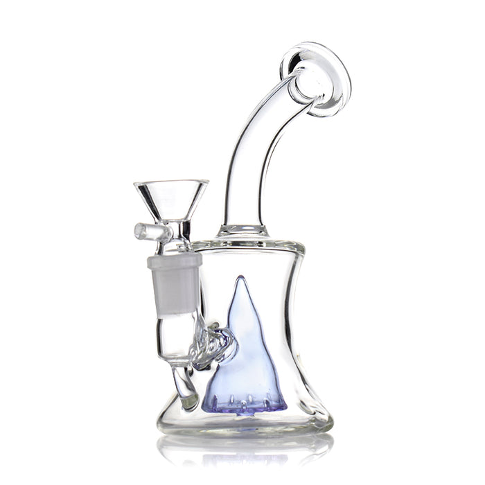 The 6" Volcano Dab Rig - Blue