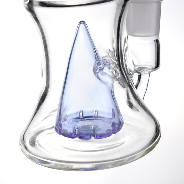 The 6" Volcano Dab Rig - Blue