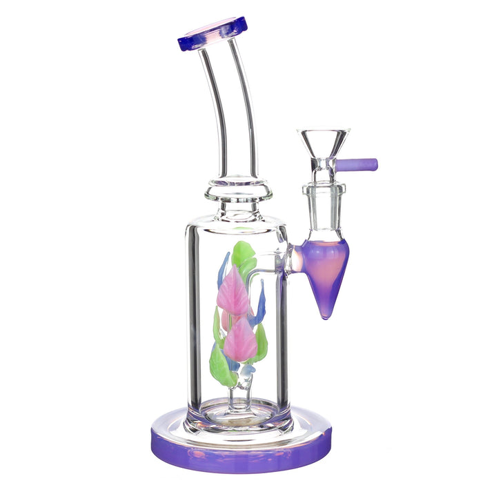 Multicolor Leaves Mini Bong