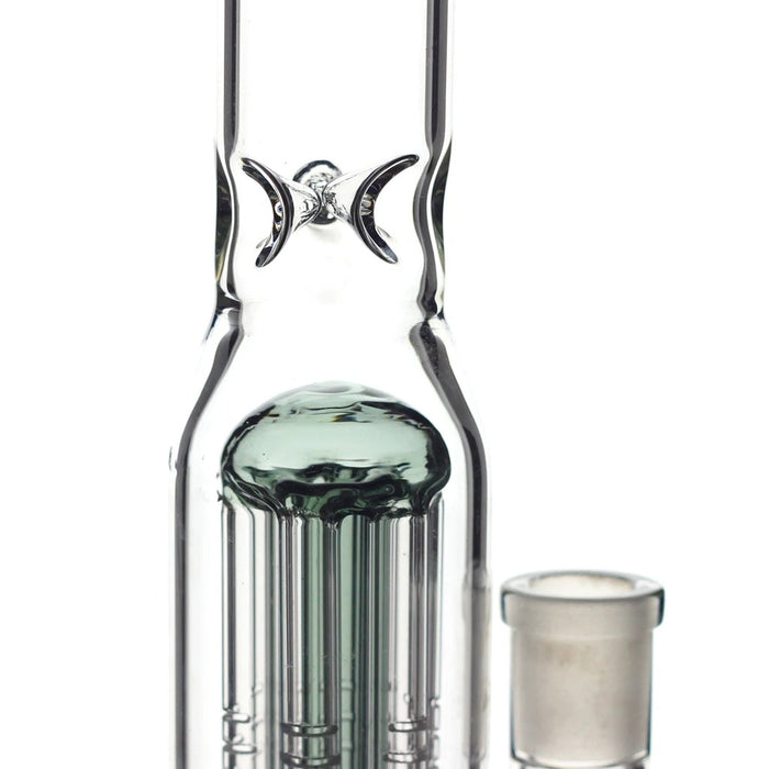 The Honeycomb 6-arm Jellyfish percolator Glass Bong With Ice Pinch