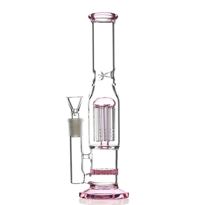 The Honeycomb 6-arm Jellyfish percolator Glass Bong With Ice Pinch
