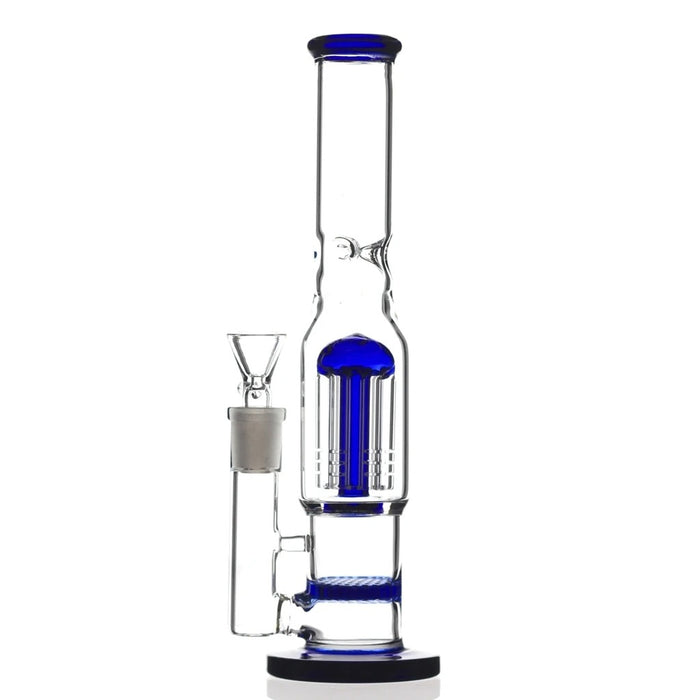 The Honeycomb 6-arm Jellyfish percolator Glass Bong With Ice Pinch
