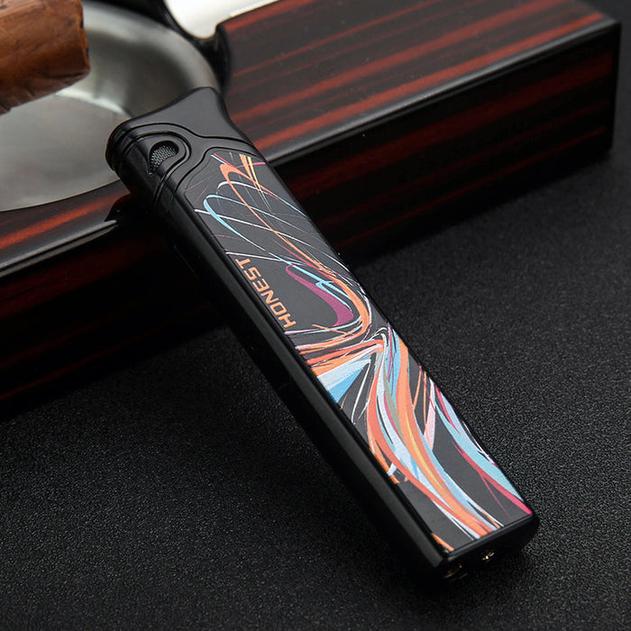 Thin Straight Through Inflatable Lighter