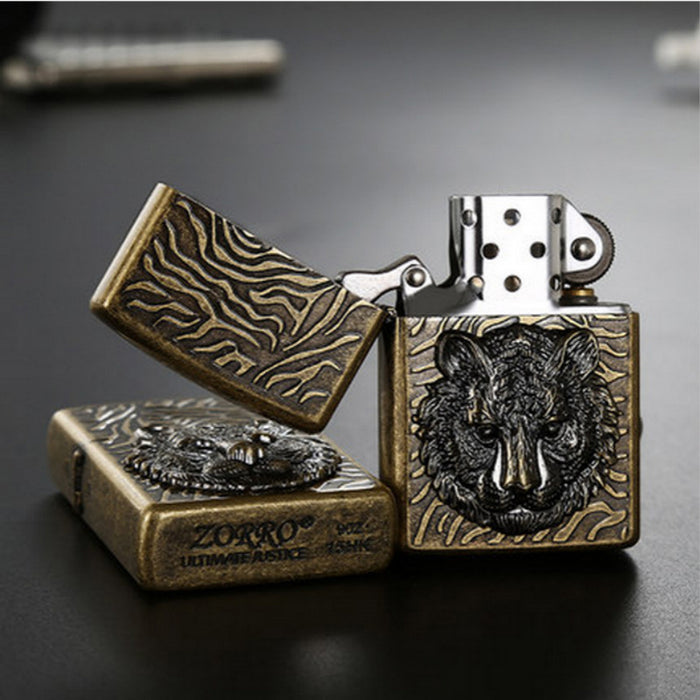 Tiger Head Creative Windproof Lighter