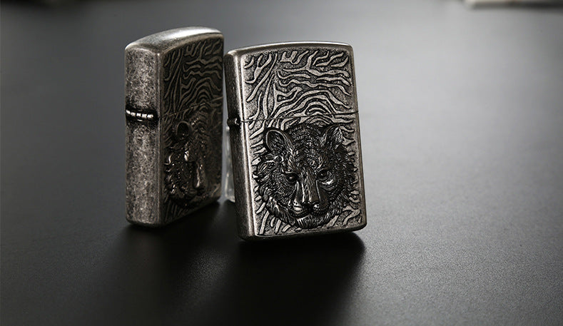Tiger Head Creative Windproof Lighter