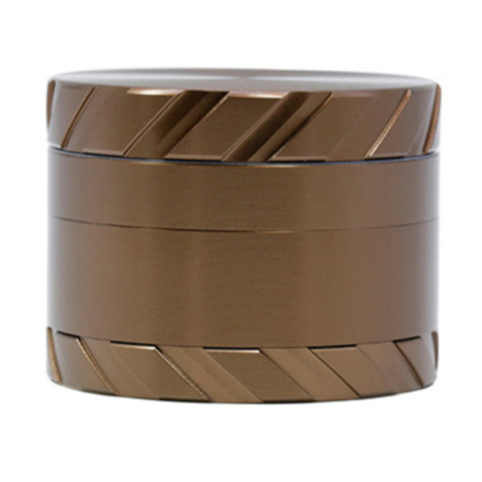 Tire Print Buckle 4 Part Aluminum Alloy 63MM  Grinder-Coffee