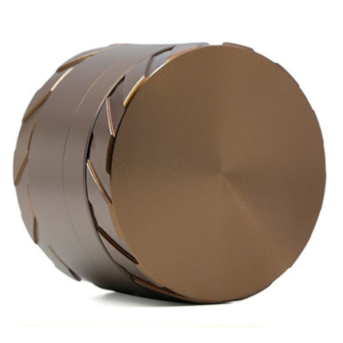 Tire Print Buckle 4 Part Aluminum Alloy 63MM  Grinder-Coffee