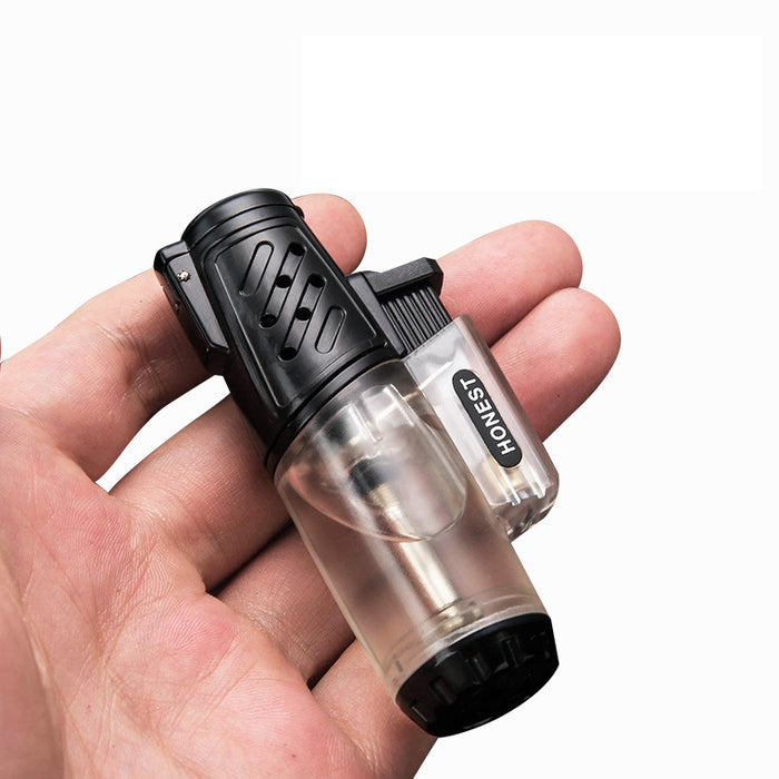 Transparent Straight-Through Strong Igniter Lighter