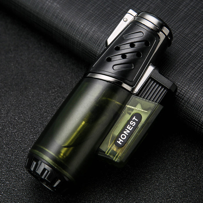 Transparent Straight-Through Strong Igniter Lighter