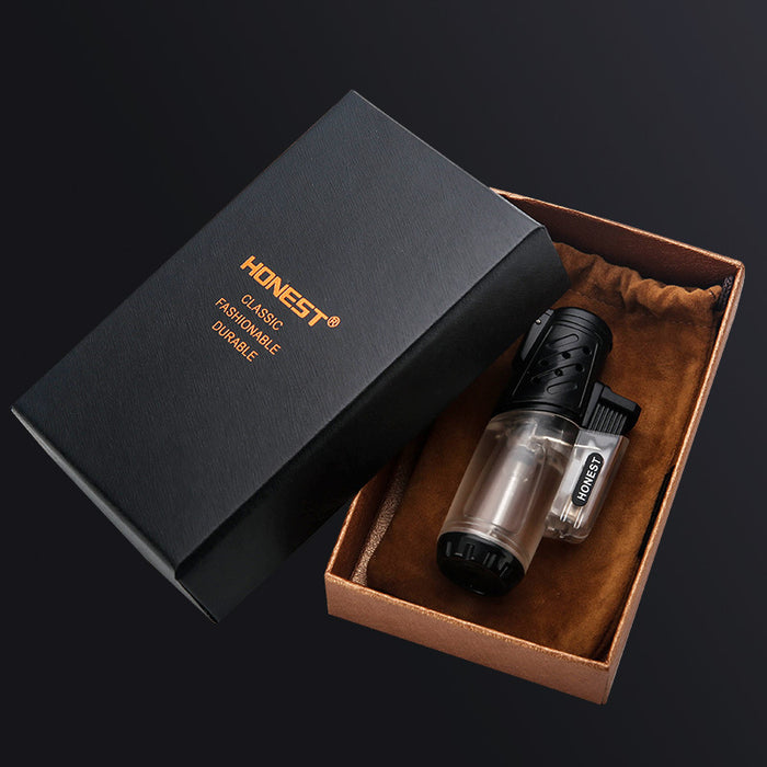 Transparent Straight-Through Strong Igniter Lighter