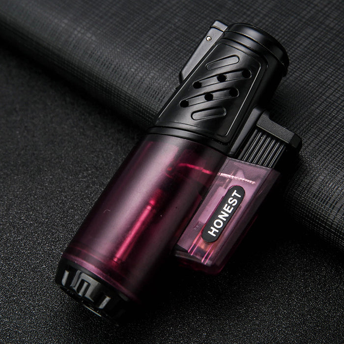 Transparent Straight-Through Strong Igniter Lighter