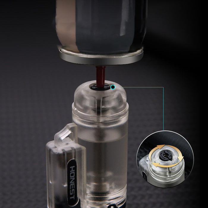 Transparent Three-Direction Strong Lighter