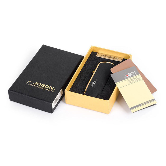 Triple Jet Flame Torch Lighter With Fold-Out Punch Cutter