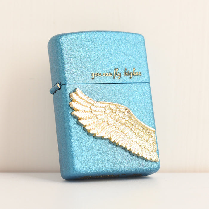 You Can Fly Higher Angel Wings Kerosene Lighter