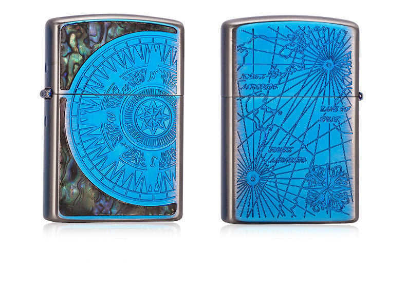 Zorro Kerosene Lighter With Pure Copper Color Shell