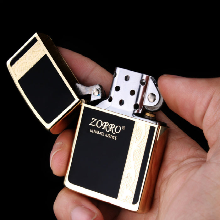 Zorro Pure Copper Grinding Wheel Kerosene Lighter